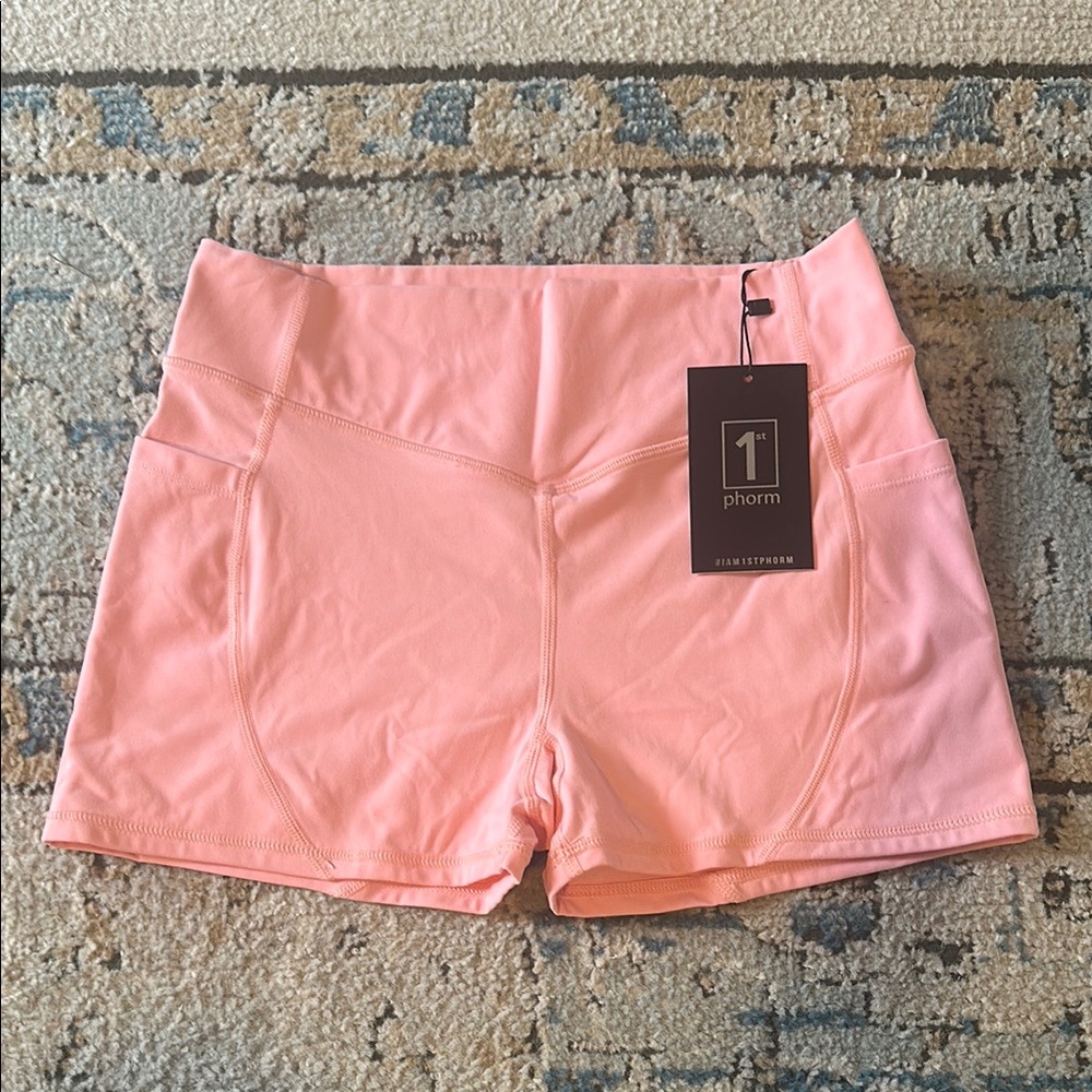 1st Phorm Women's Pink Workout Shorts